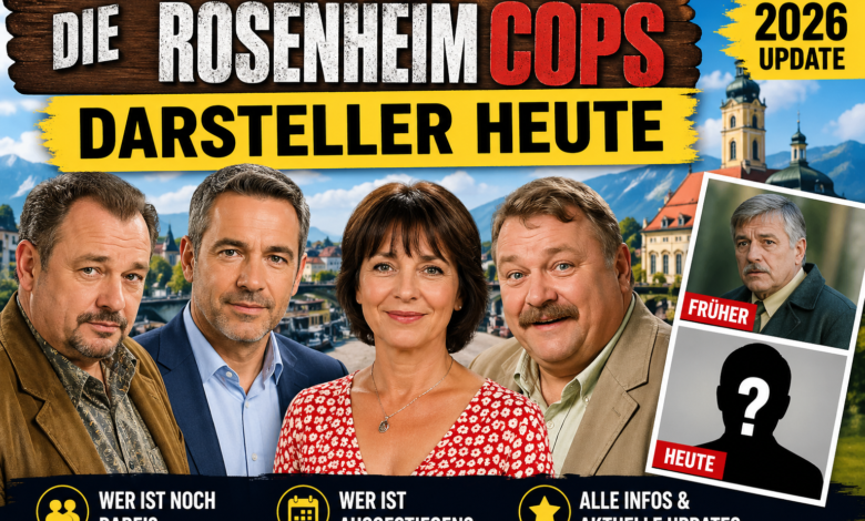 Die Rosenheim Cops Darsteller heute