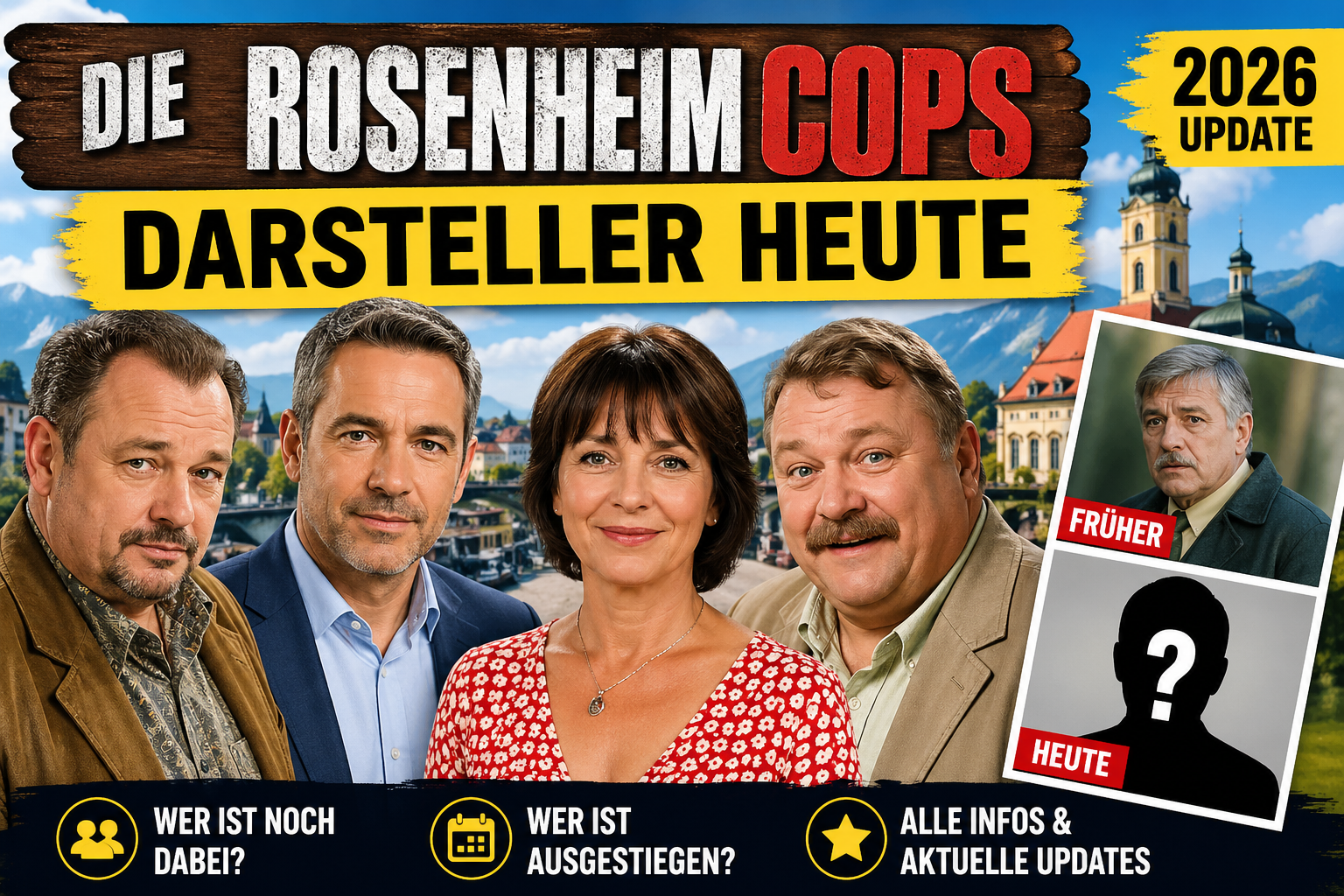 Die Rosenheim Cops Darsteller heute