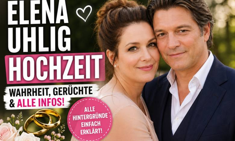 Elena Uhlig Hochzeit