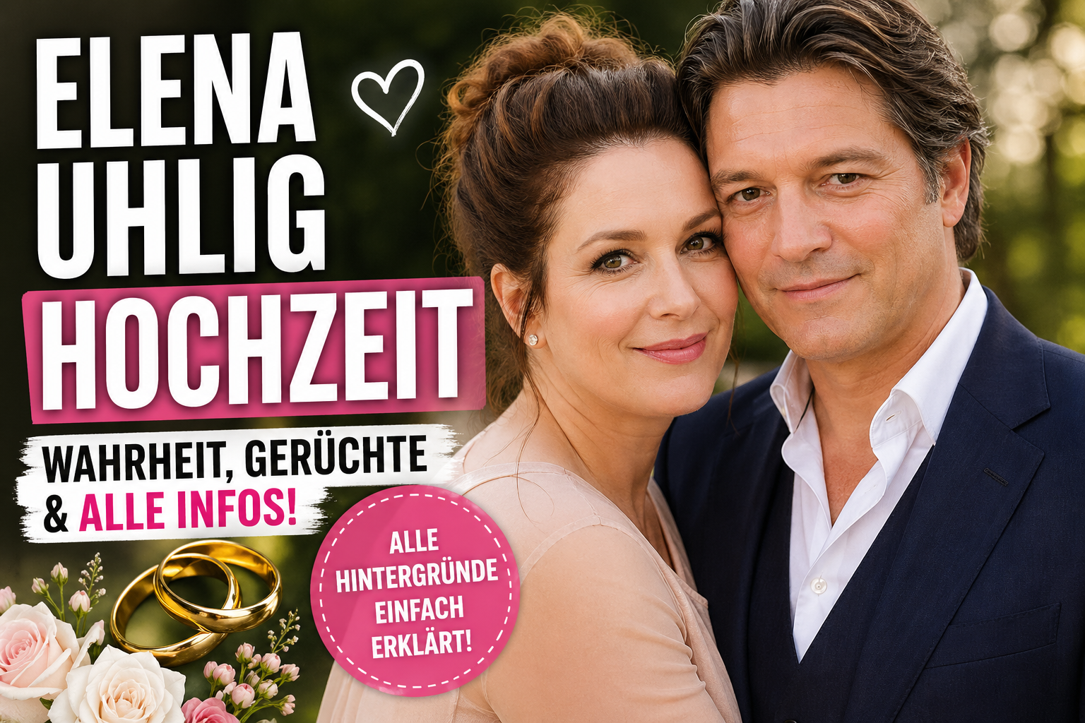 Elena Uhlig Hochzeit