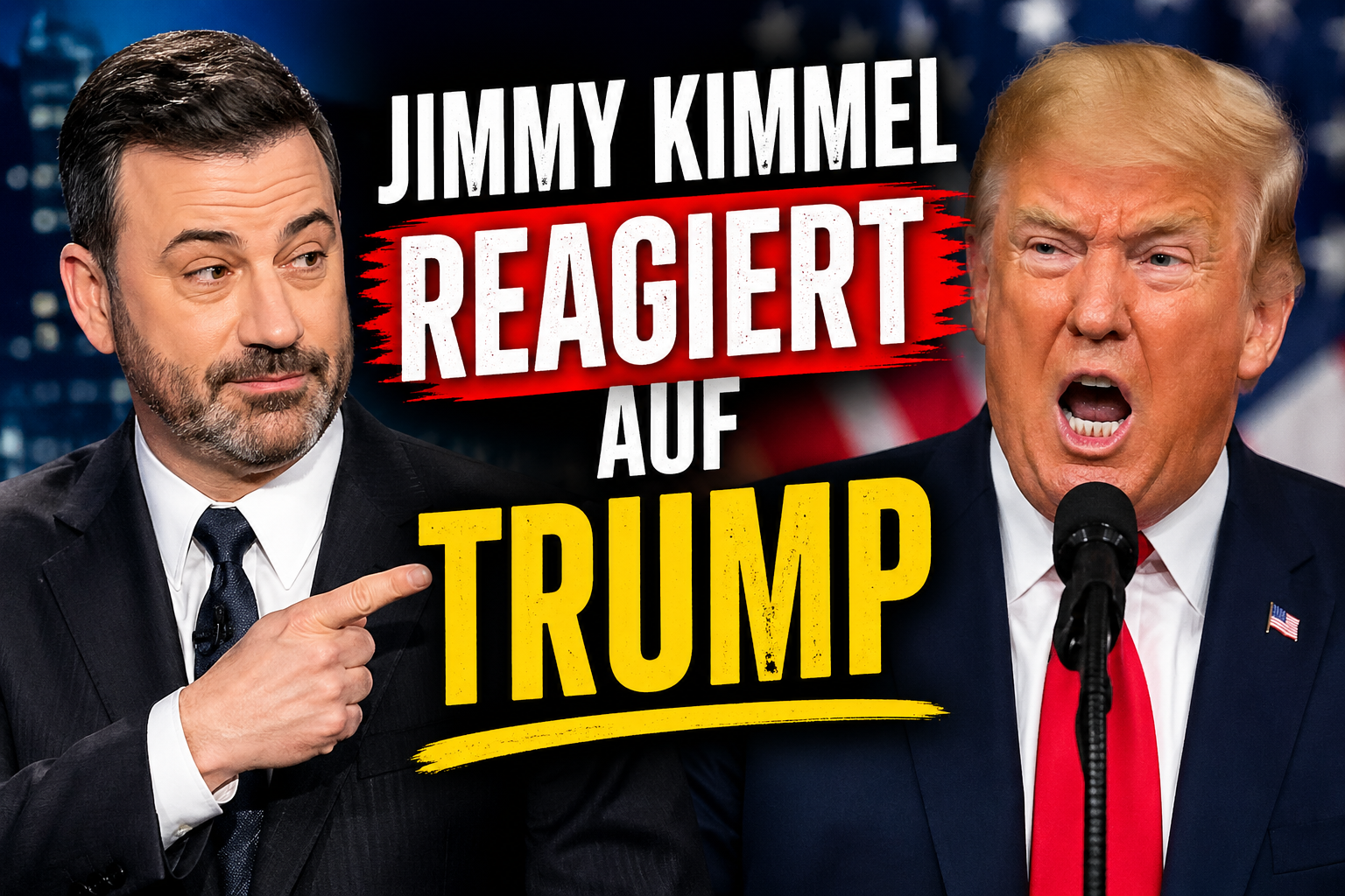 Jimmy Kimmel reagiert auf Trump