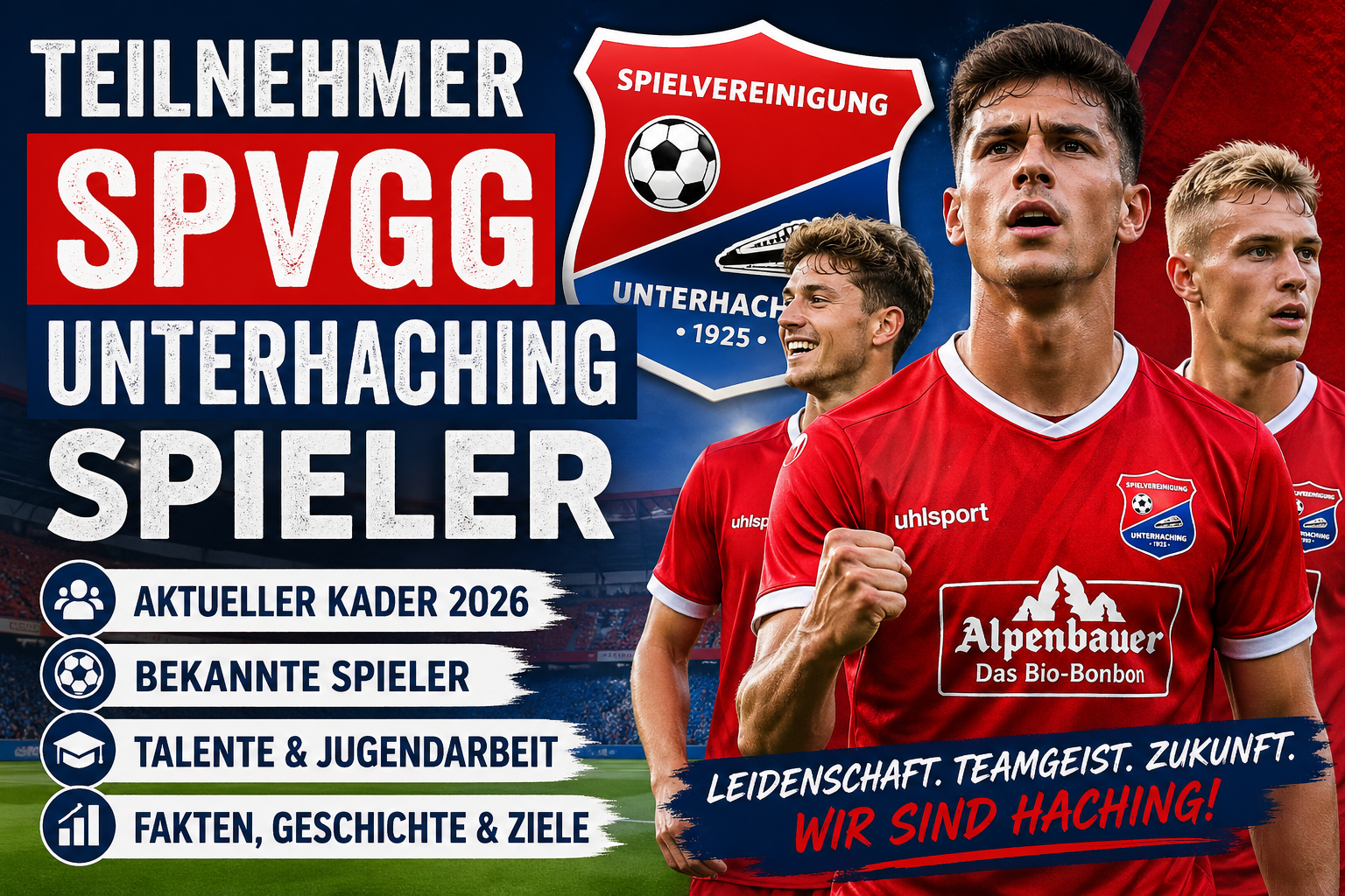 Teilnehmer Spvgg Unterhaching Spieler