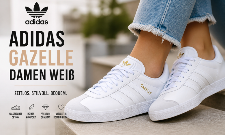 Adidas Gazelle Damen Weiß