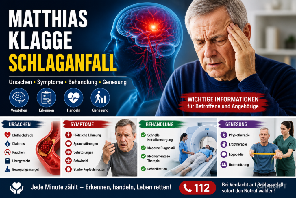 Matthias Klagge Schlaganfall
