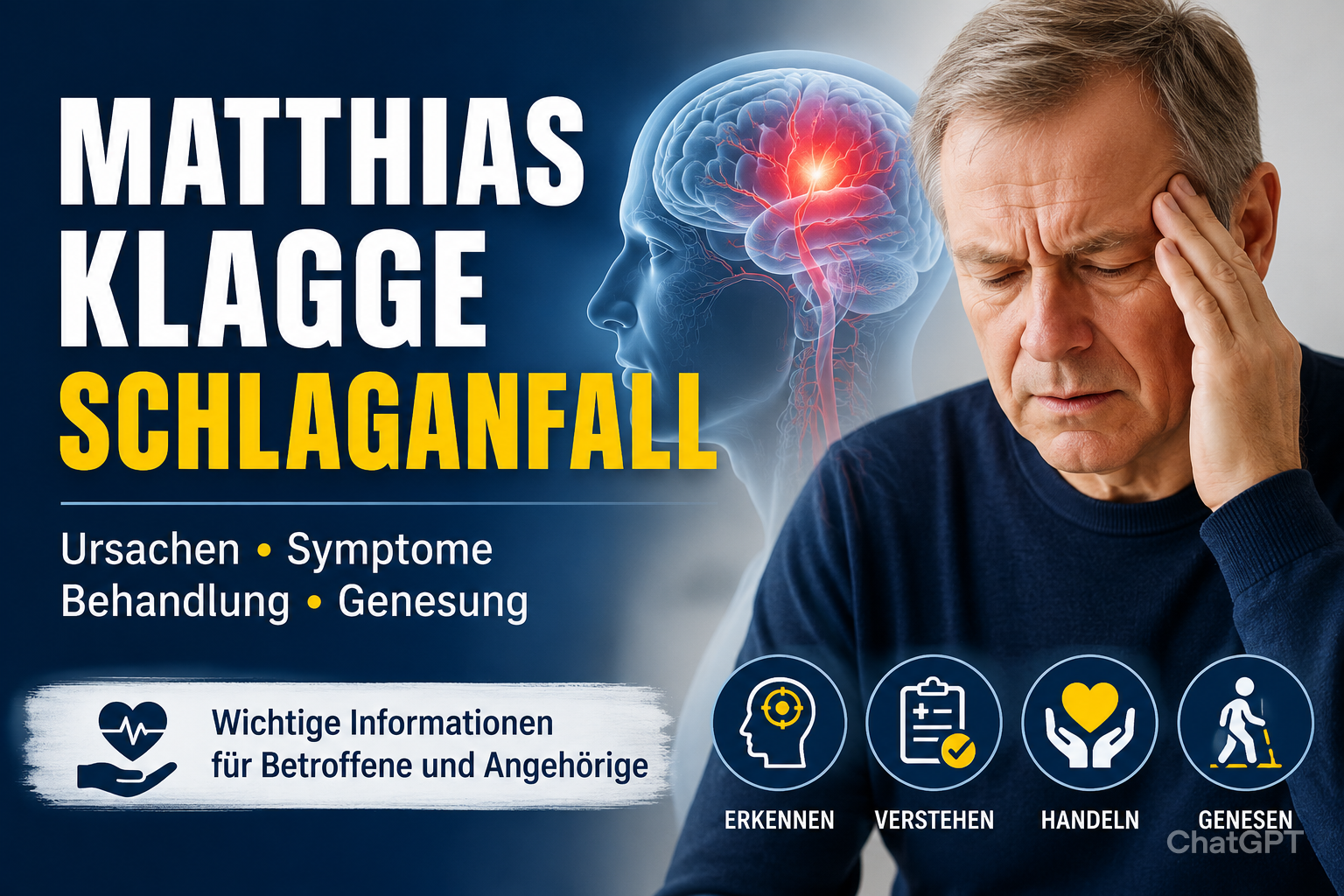 Matthias Klagge Schlaganfall